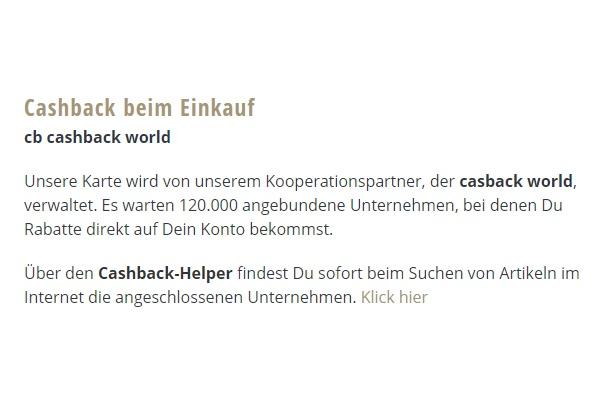Cashback System in  Lonsee