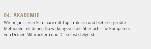 Unternehmer Seminare