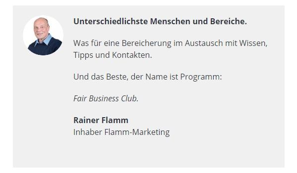 Unternehmerrunde in  Lonsee